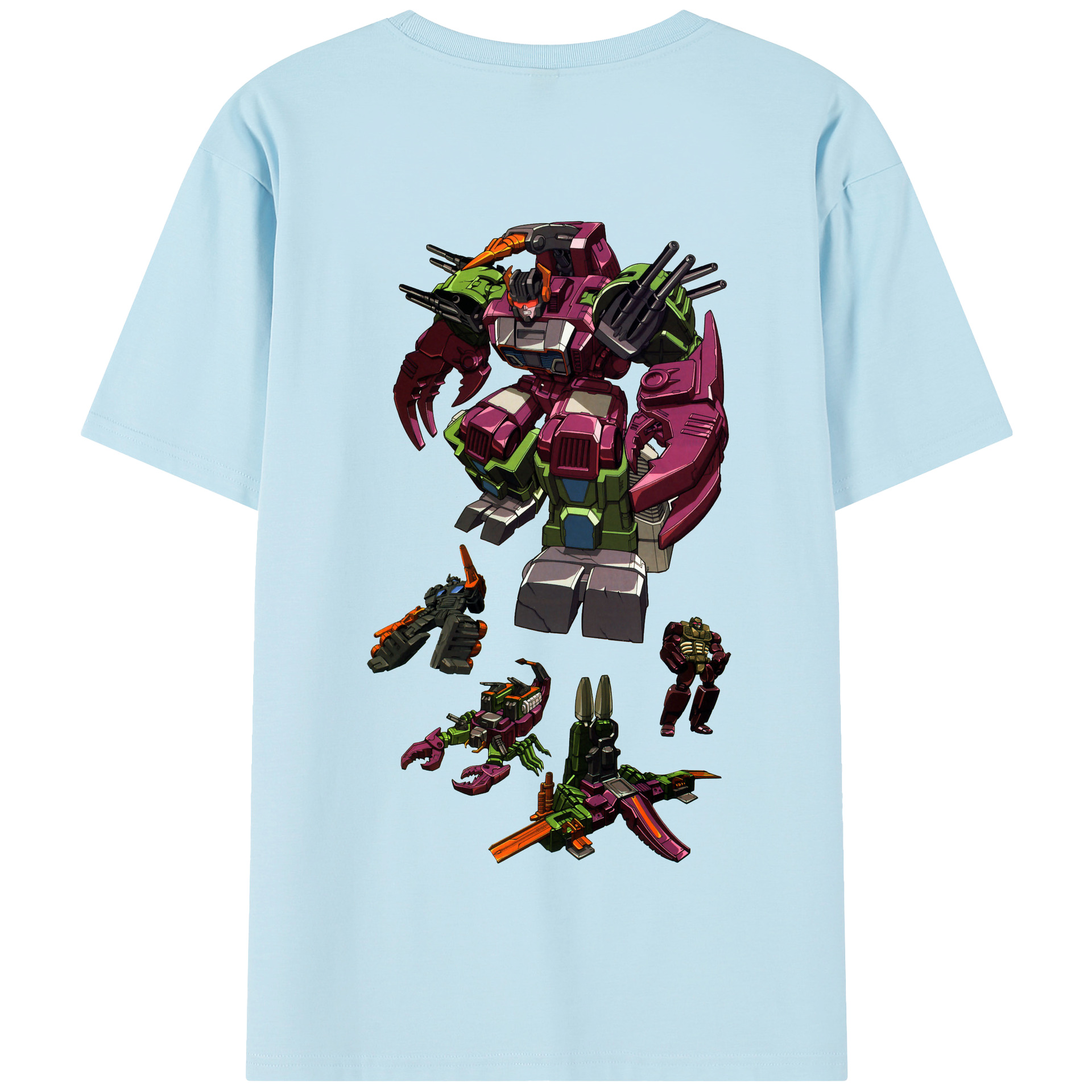 （画像用）  綿100％半袖Tシャツ（背面プリント）
